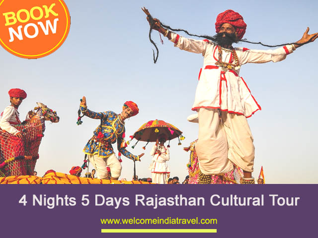 4 Nights 5 Days Rajasthan Cultural Tour Packages